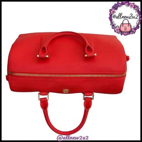 Tory Burch Robinson Satchel NWOT Multi-Host Pick - Picture 5 of 16